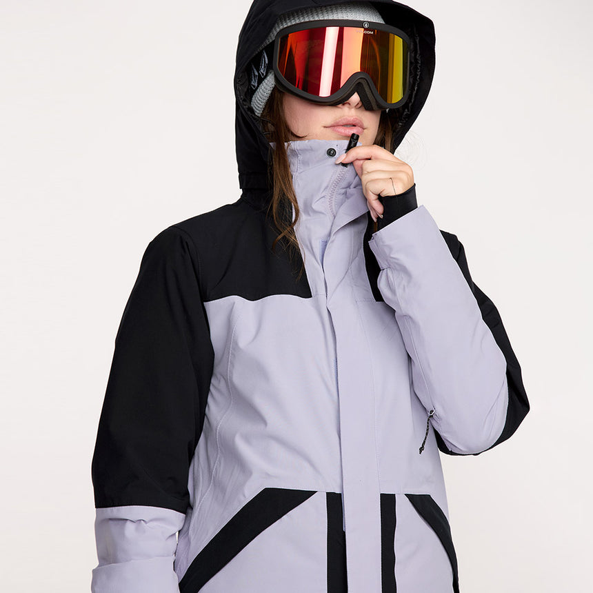 VOLCOM Women's Shelter 20K 3D Stretch Jacket 2026 - Lavender Aura