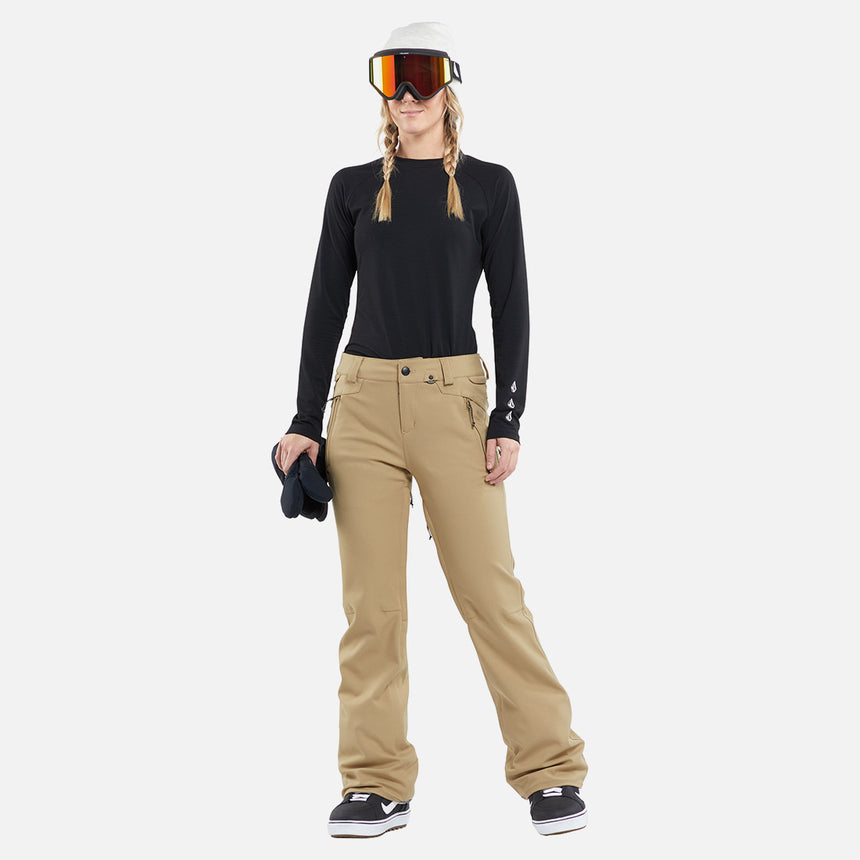VOLCOM Women's Species Stretch Pant 2024 - Dark Khaki
