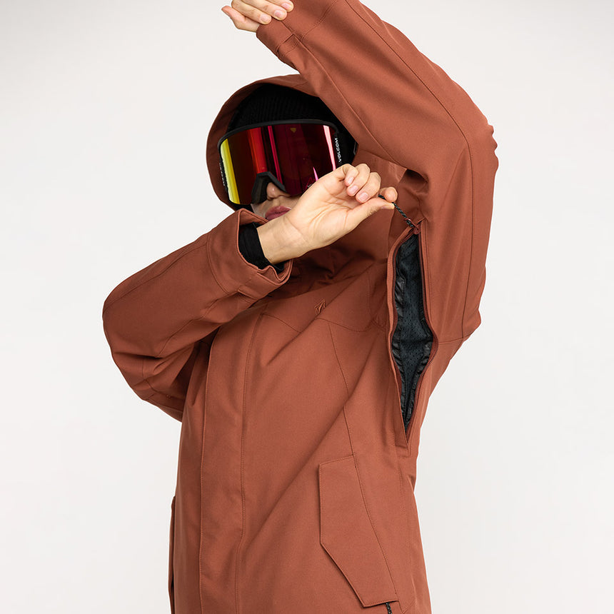 VOLCOM Women's Stoney Shadow Insulated Jacket 2026 - Henna