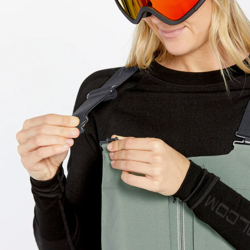 VOLCOM Women's Swift Bib Overall 2025 - Lichen Green