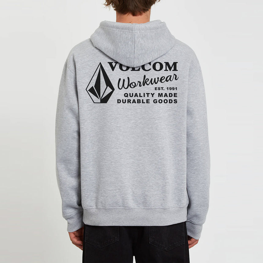 VOLCOM Workwear Pullover Hood - Heather Grey