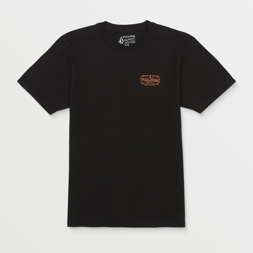 VOLCOM Workwear Union Tee - Black