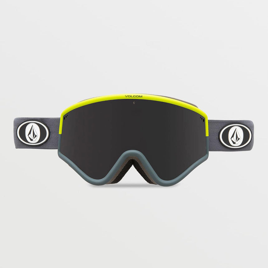 VOLCOM YAE Goggle 2023 - Citrus Grey/Dark Grey