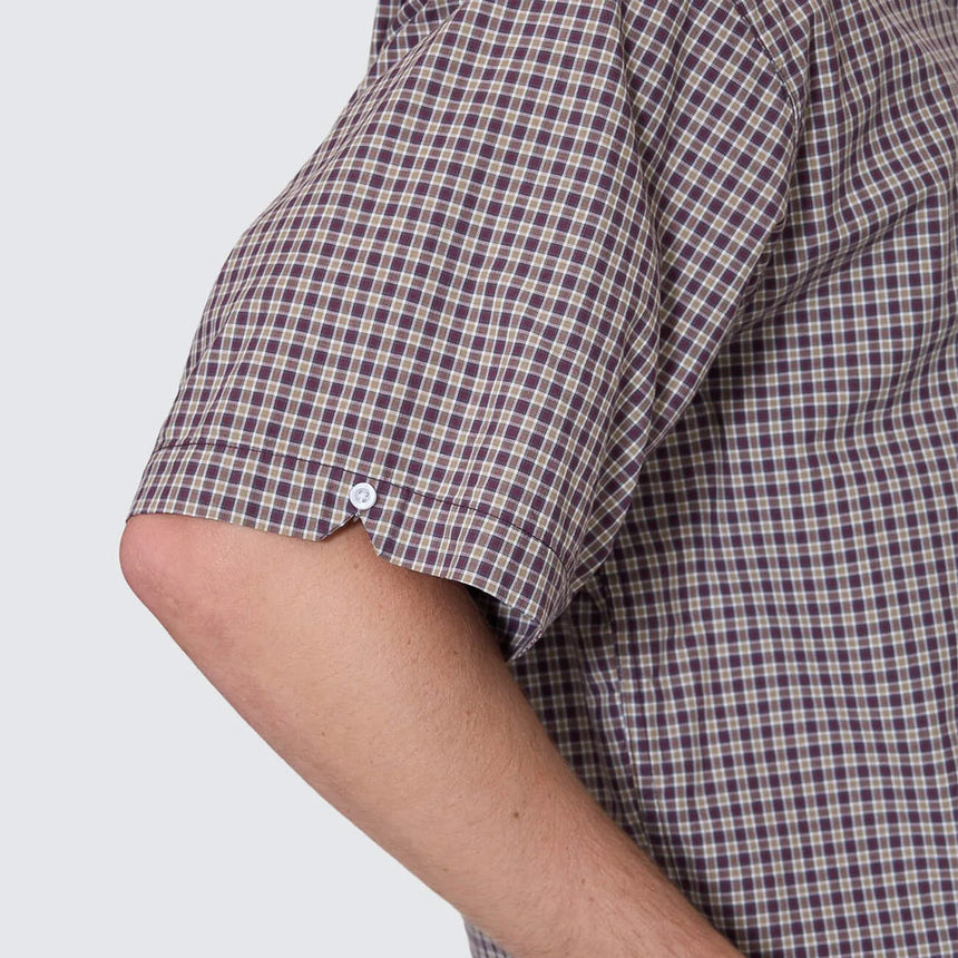 WORSHIP Cherub Short Sleeve Shirt - Blackberry