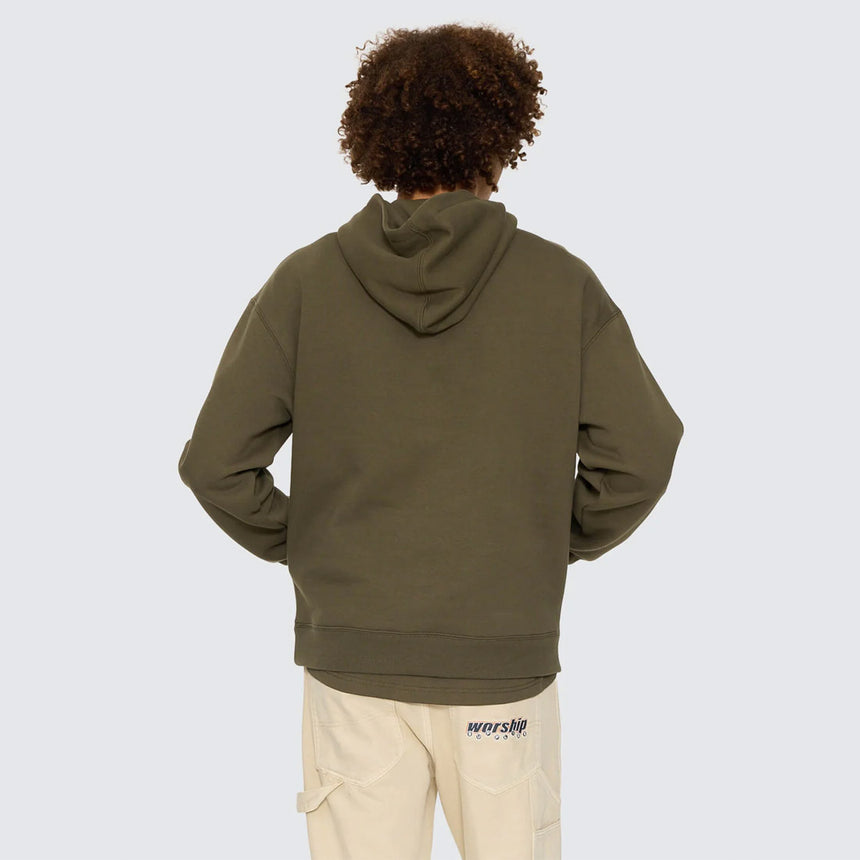 WORSHIP Line Stepper Pullover Hood - Grape Leaf
