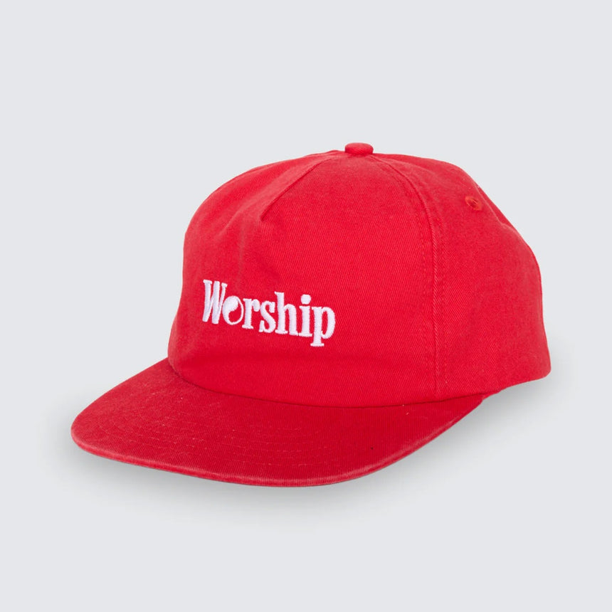 WORSHIP Smoko Hat - Lucky Red