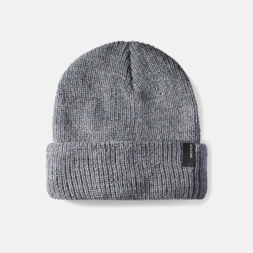 BRIXTON Heist Beanie - Light Heather Grey