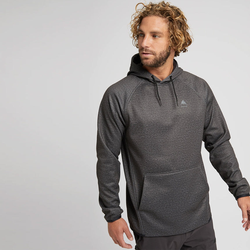 BURTON Crown Weatherproof Pullover Hood - True Black Heather