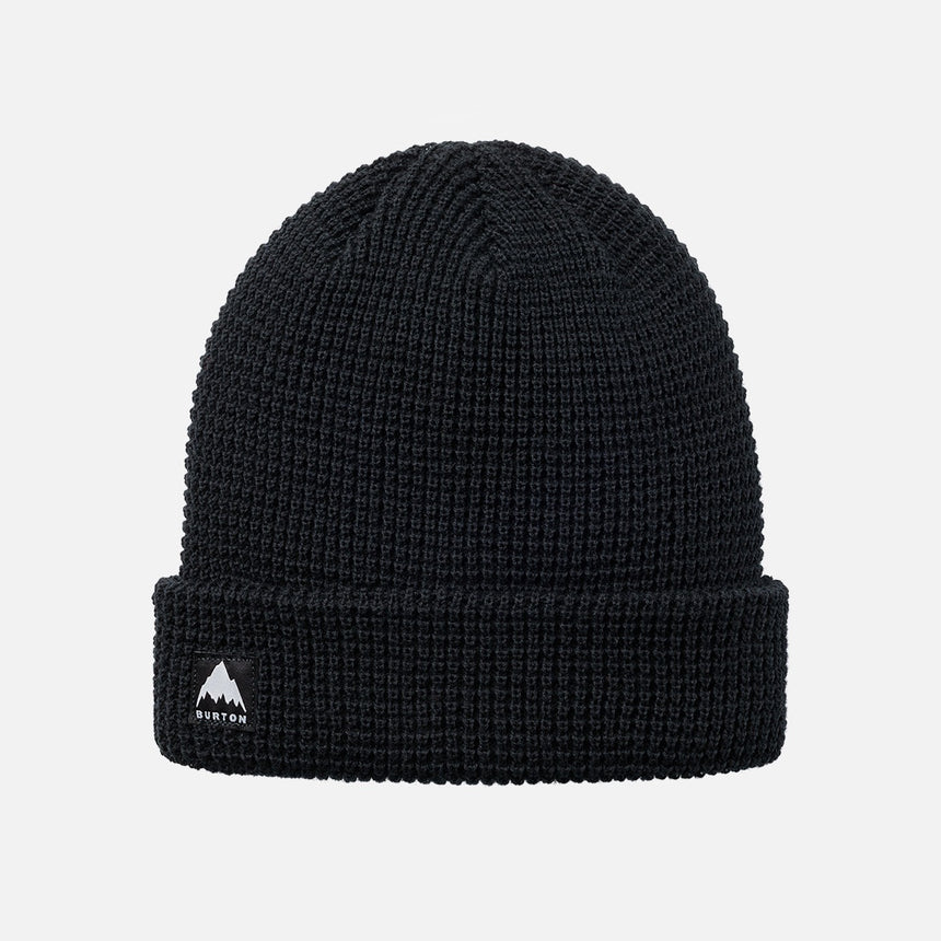 BURTON Recycled Waffle Beanie - True Black