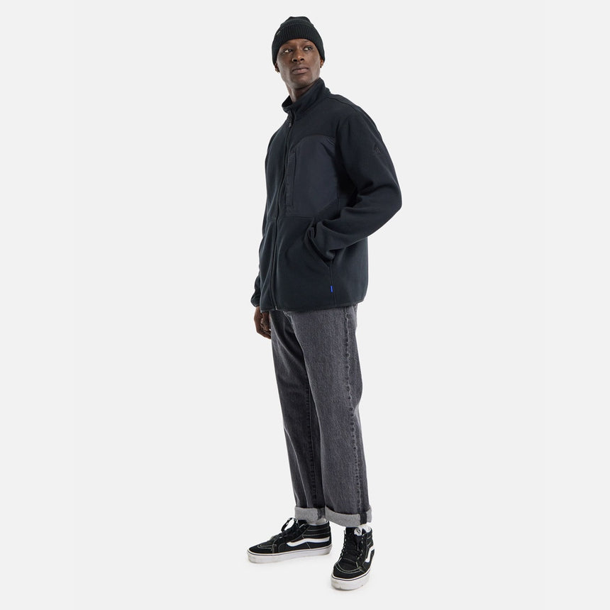 BURTON Runin Fleece Full Zip - True Black