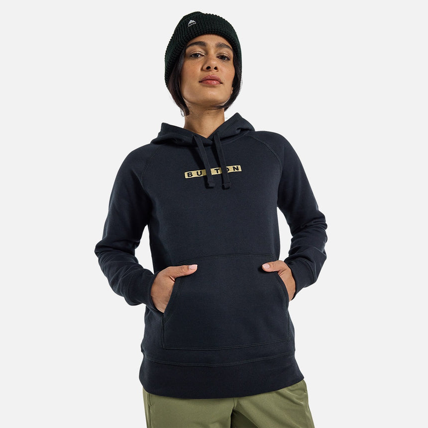 BURTON Women's Family Tree Pullover Hood - True Black
