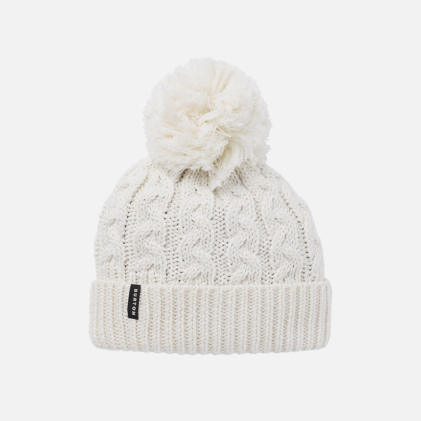 BURTON Zippy Fleece-Lined Beanie - Stout White