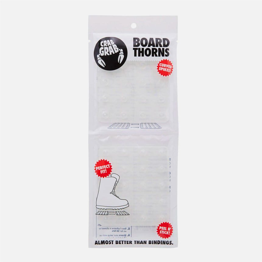 CRAB GRAB Board Thorns Stomp Pad - Clear