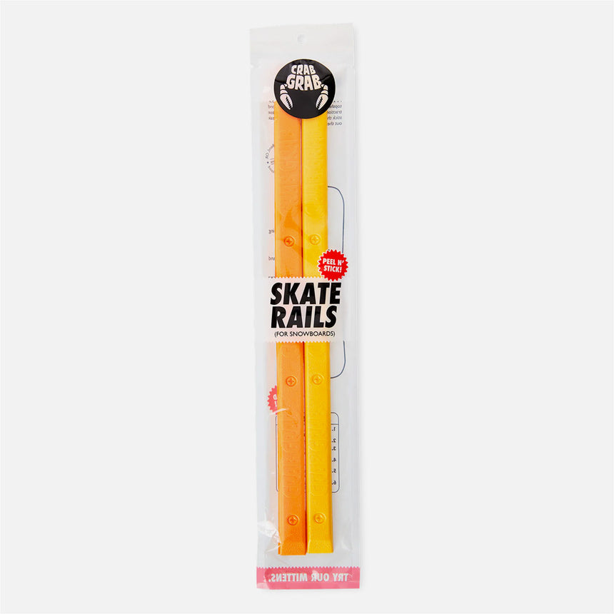 CRAB GRAB Skate Rails Stomp Pad - Orange Juice