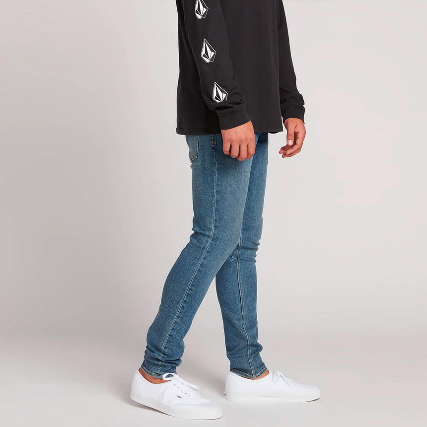 VOLCOM 2X4 Tapered Jean - 70s Indigo