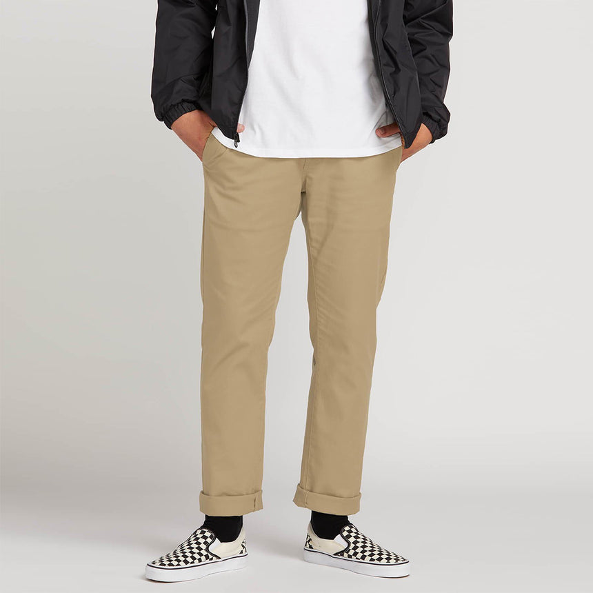 VOLCOM Frickin Modern Stretch Pants - Khaki
