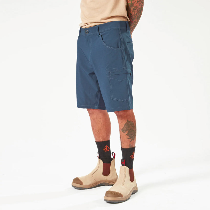 VOLCOM Workwear Slab Hybrid Short 20" - Navy