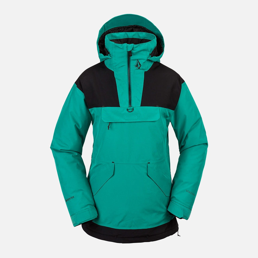 VOLCOM Women's Fern Insulated Gore-Tex Pullover 2024 - Vibrant Green