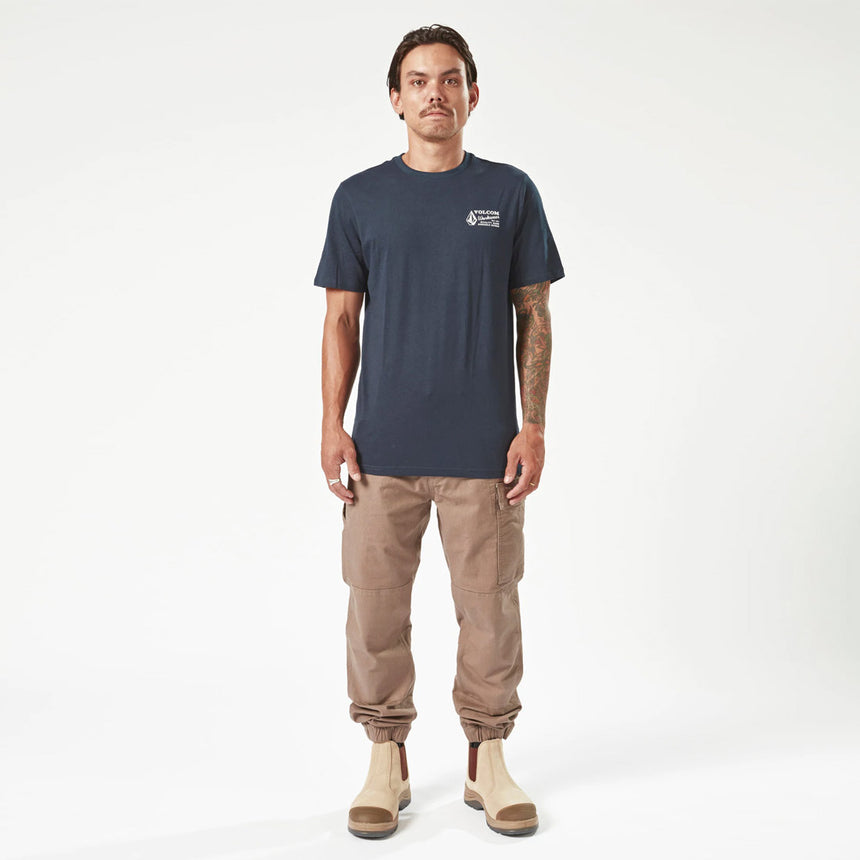 VOLCOM Workwear Caliper Cuffed Pant - Brindle