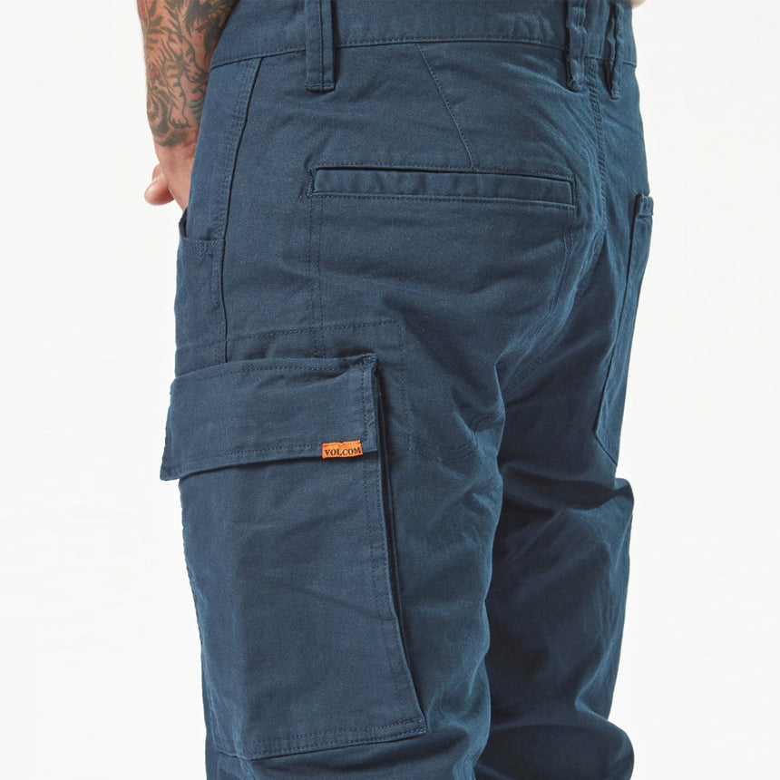 VOLCOM Workwear Caliper Cuffed Pant - Navy
