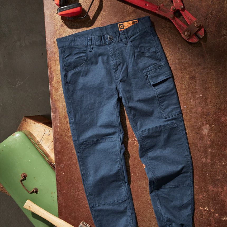 VOLCOM Workwear Caliper Cuffed Pant - Navy