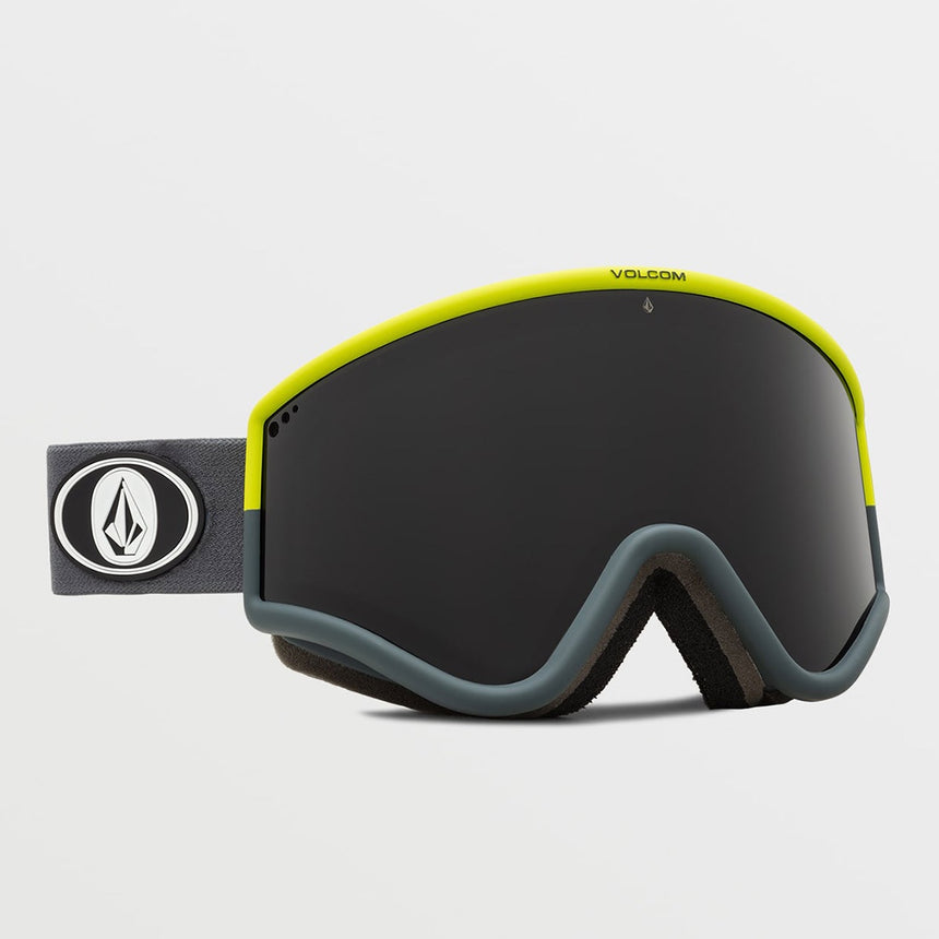 VOLCOM YAE Goggle 2023 - Citrus Grey/Dark Grey