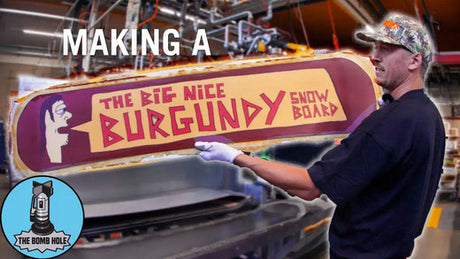CAPiTA - Big Nice Burgundy Snowboard