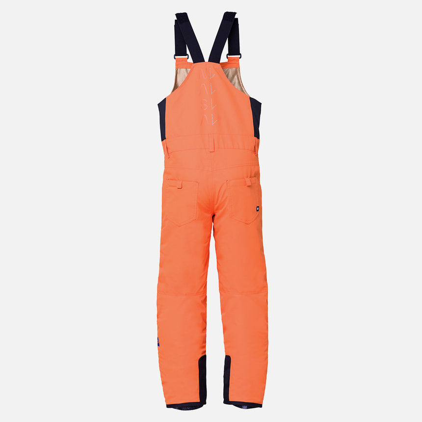 686 Boy's Exploration Insulated Bib Pant 2024 - NASA Orange/Black