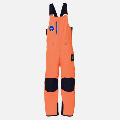 686 Boy's Exploration Insulated Bib Pant 2024 - NASA Orange/Black