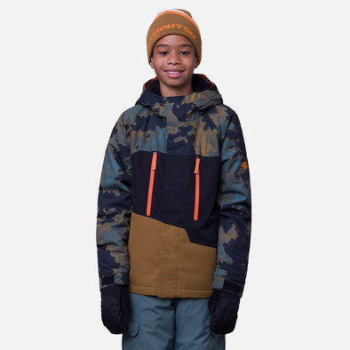 686 Boy's Geo Insulated Jacket 2024 - Breen Nebula Colorblock
