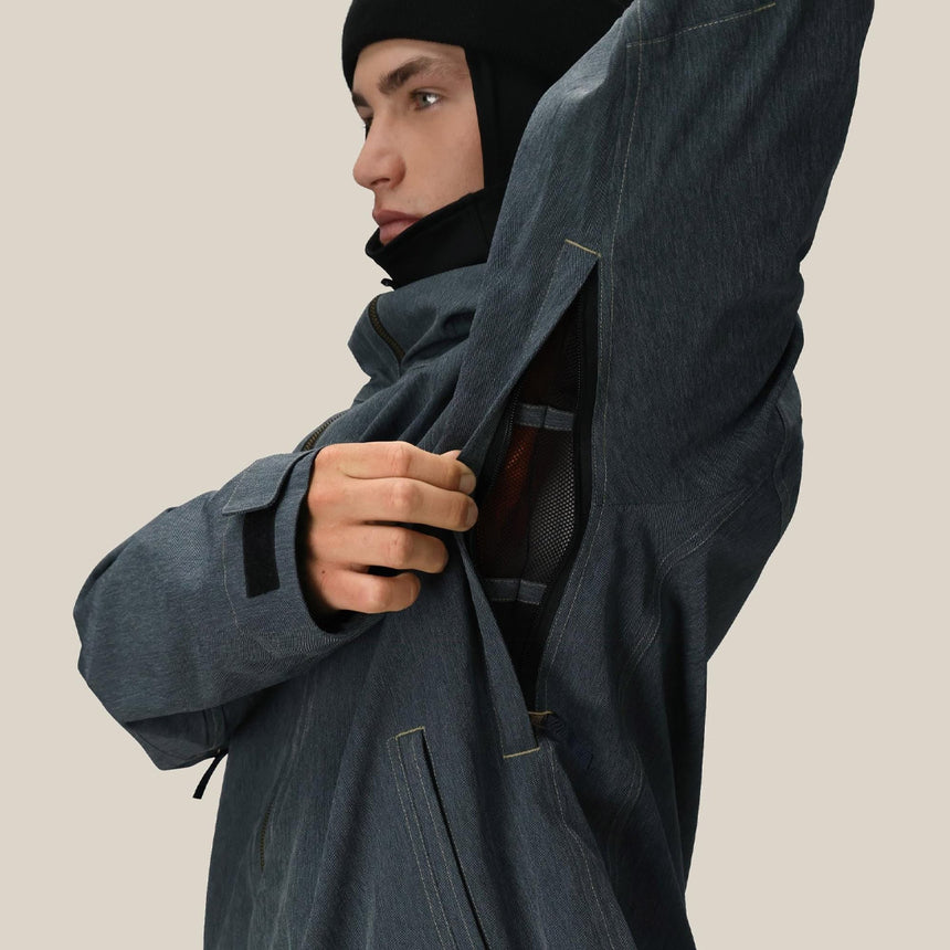 686 Dojo Shell Jacket 2026 - Navy Denim