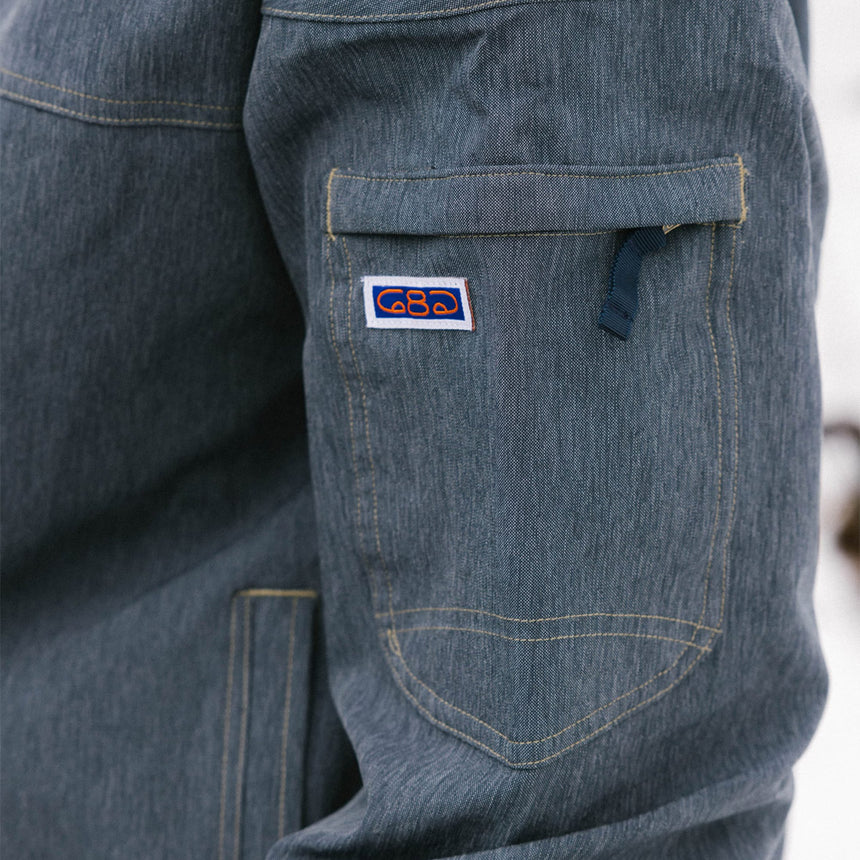 686 Dojo Shell Jacket 2026 - Navy Denim
