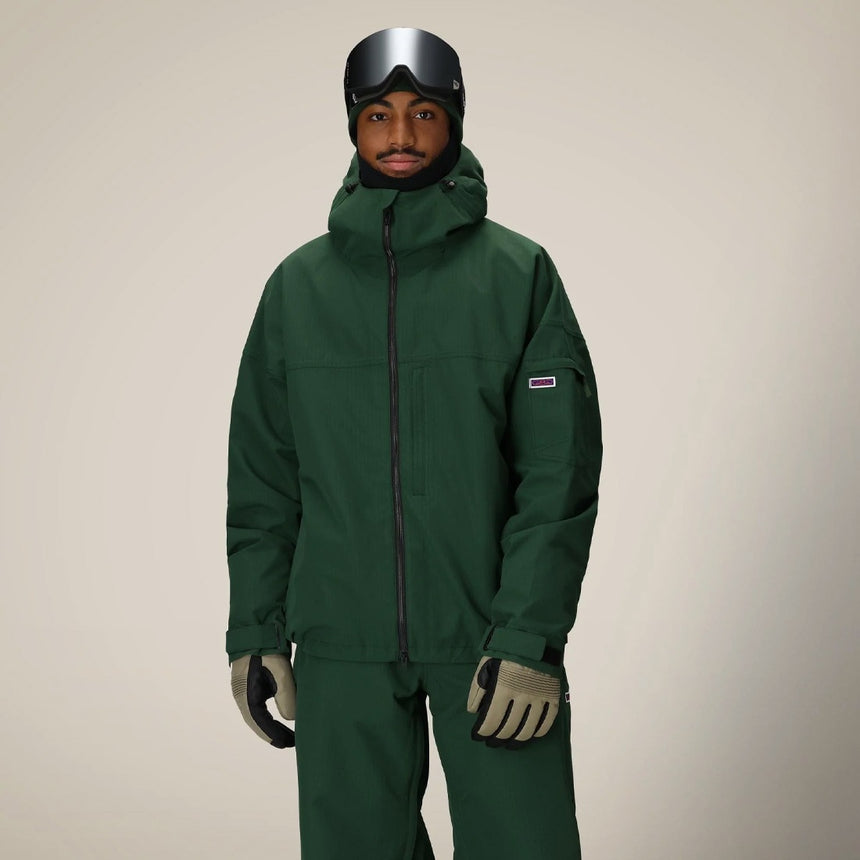 686 Dojo Shell Jacket 2026 - Moss Green Ripstop