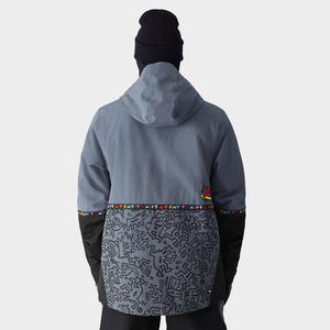 686 Foundation Insulated Jacket 2025 - Keith Haring Denim Colorblock