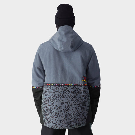 686 Foundation Insulated Jacket 2025 - Keith Haring Denim Colorblock