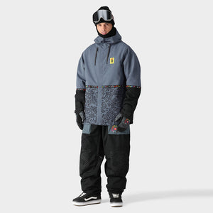 686 Foundation Insulated Jacket 2025 - Keith Haring Denim Colorblock