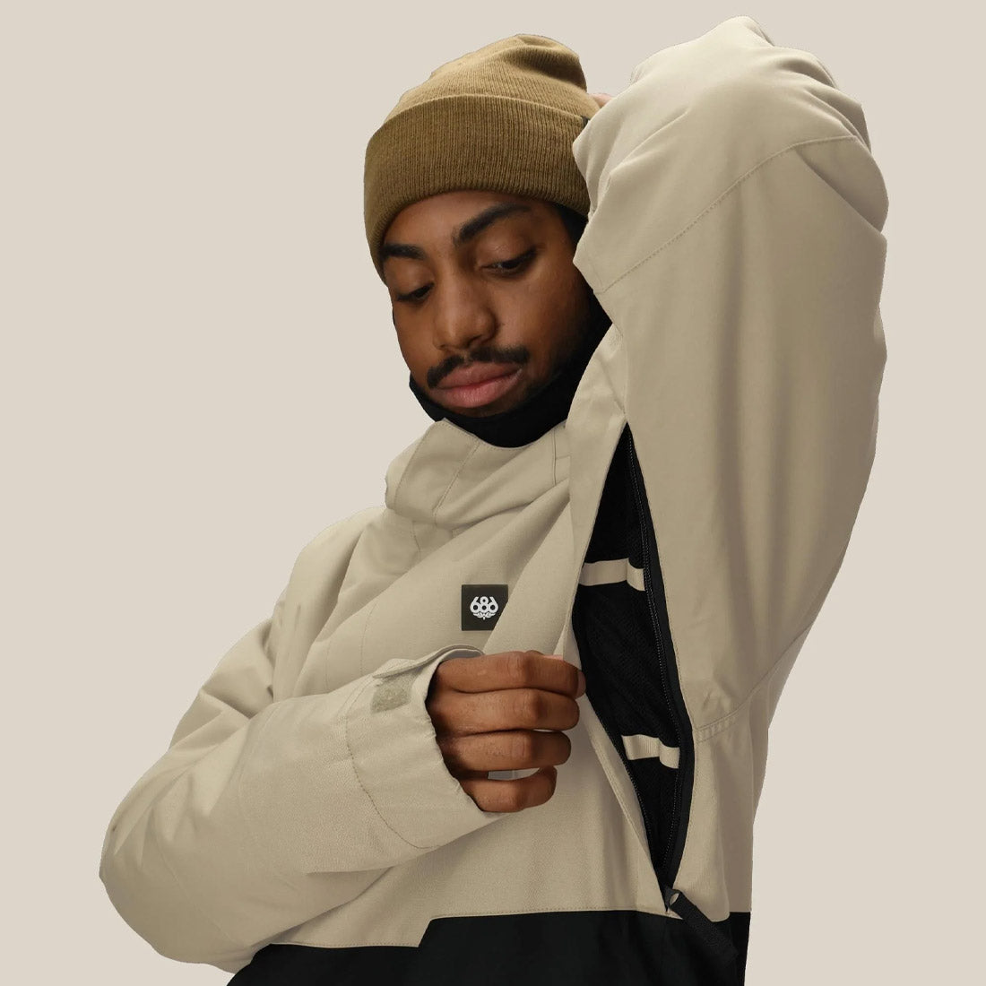 686 Foundation Insulated Jacket 2026 - Sage Colorblock