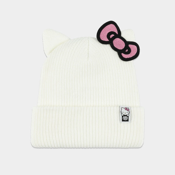 686 Hello Kitty Beanie - Hello Kitty White