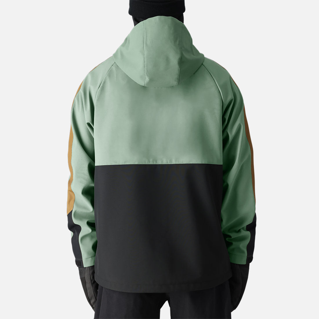 686 Waterproof Anorak 2025 - Cypress Green Colorblock