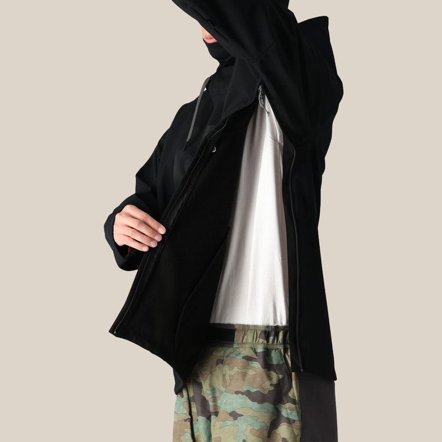 686 Waterproof Hoody - Black
