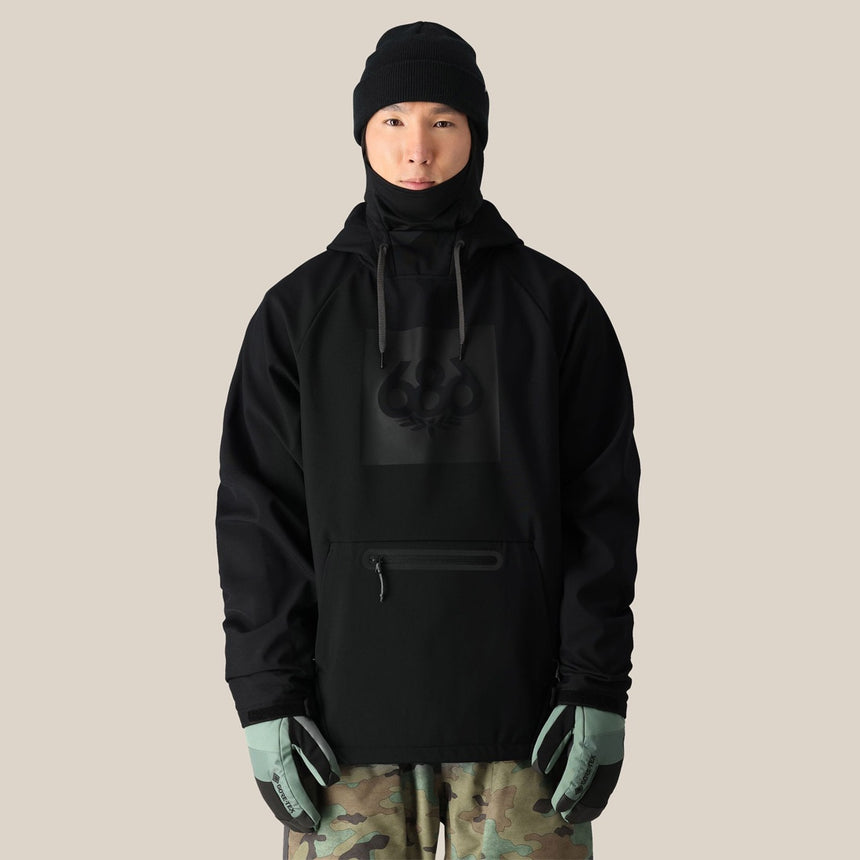 686 Waterproof Hoody - Black