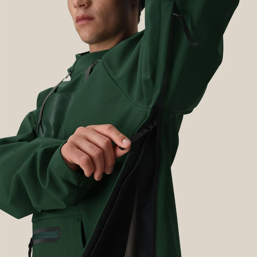 686 Waterproof Hoody - Moss Green