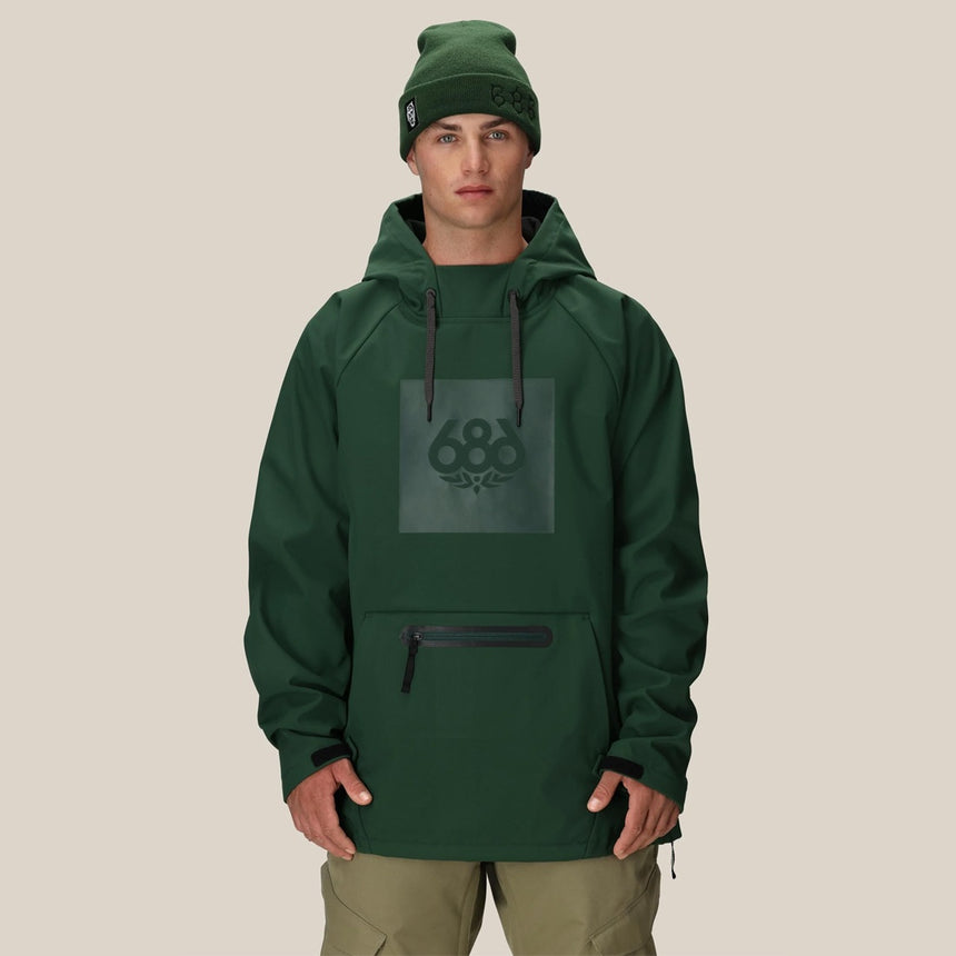 686 Waterproof Hoody - Moss Green