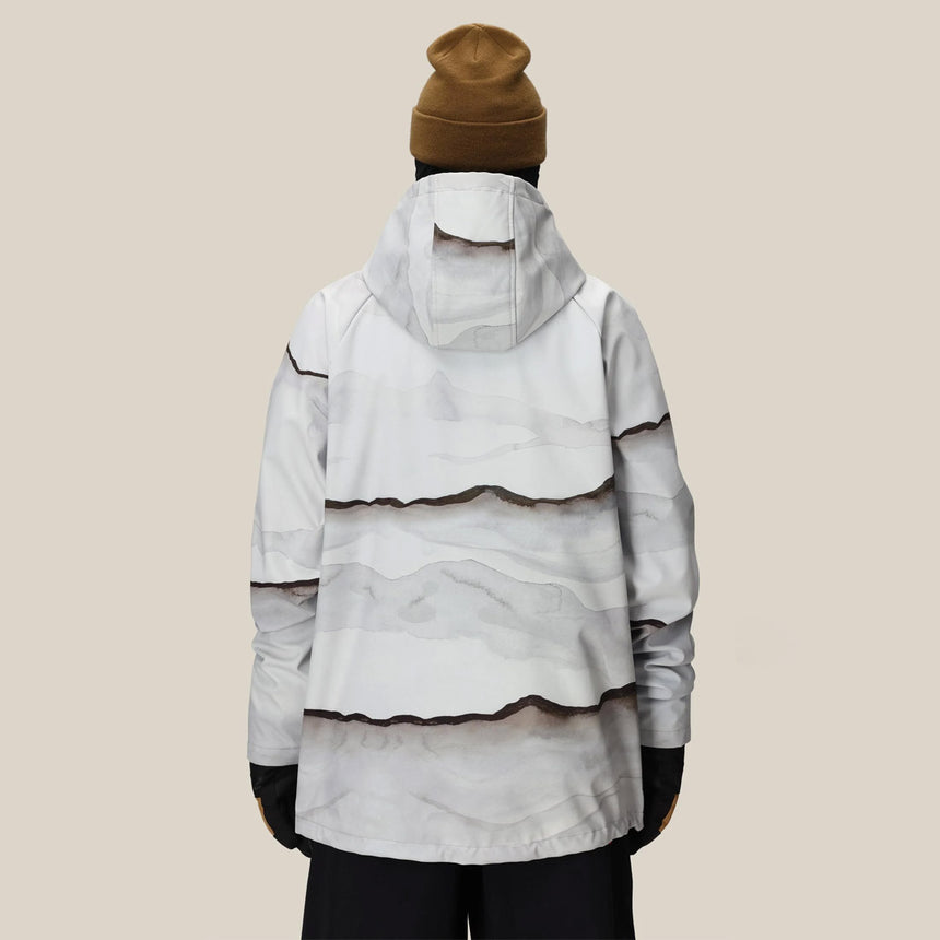 686 Waterproof Hoody - Smoke Mountain Print