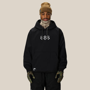 686 Waterproof Team Hood - Black Print