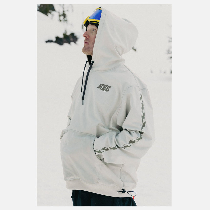 686 Waterproof Team Hood - Limestone