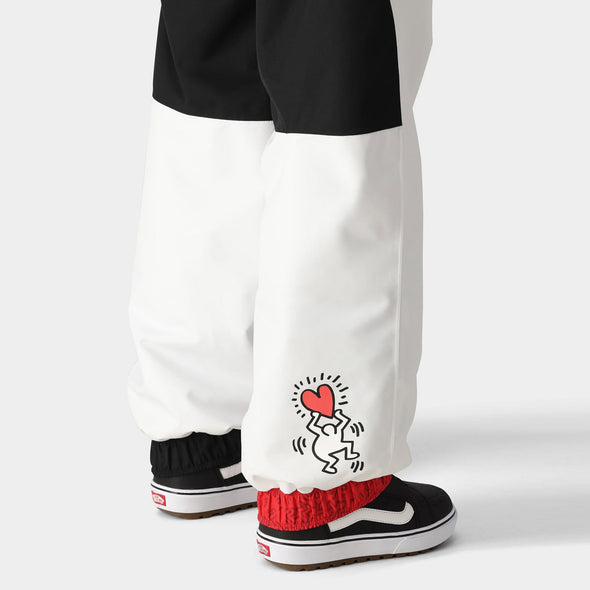 686 Women's Outline Pant 2025 - Keith Haring White Colorblock