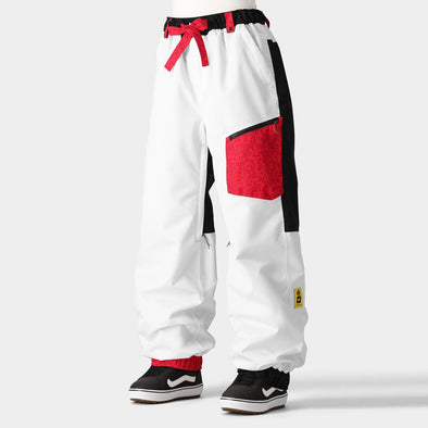 686 Women's Outline Pant 2025 - Keith Haring White Colorblock