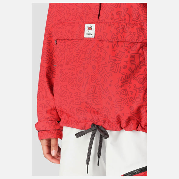 686 Women's Outline Shell Jacket 2025 - Keith Haring Red