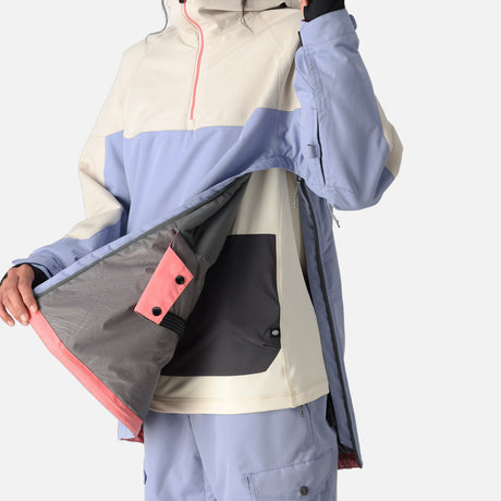 686 Women's Upton Insulated Anorak 2025 - Limestone Colorblock